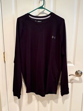 Under Armour Men’s Long Sleeve Crew - Black